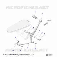 TRASMISSIONE, SHIFT PEDAL AND SHIFT LINKAGE