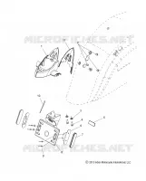 BODY, TAILLIGHT, LICENSE PLATE BRACKET - N15TCAAA/TRAAA ALL OPTIONS (49INDIANLICENSE14)