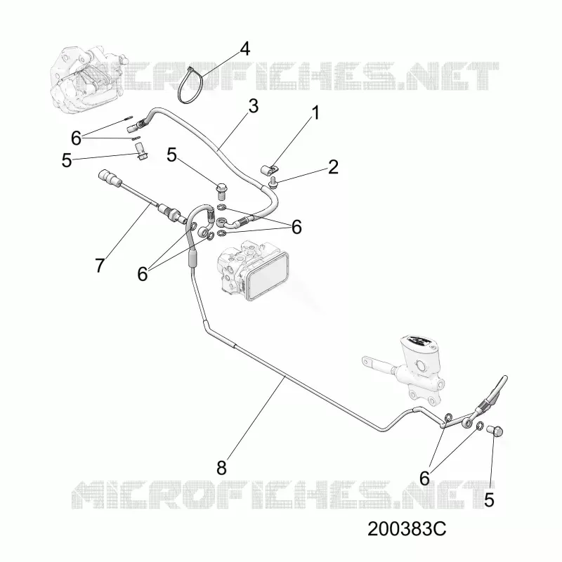 FRENOS, FRENO LINE, REAR, ABS
