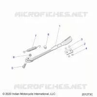 CHASSIS, SIDE STAND