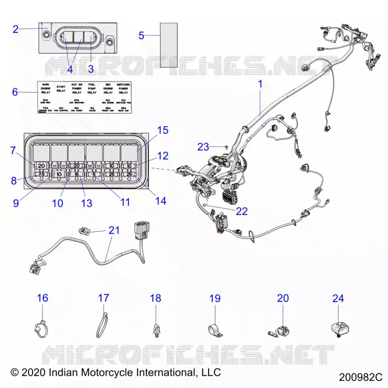 ELETTRICO, WIRE HARNESS