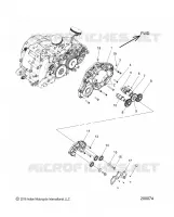 MOTORE, CAM SHAFTS AND GEARS