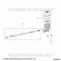 FRENO POSTERIORE, MASTER CYLINDER
