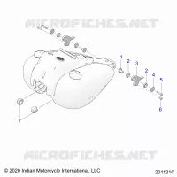 SISTEMA DI ALIMENTAZIONE CARBURANTE, FUEL TANK MOUNTING