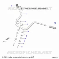 STEERING, MANUBRIO MONTAGGIO AND GRIPS