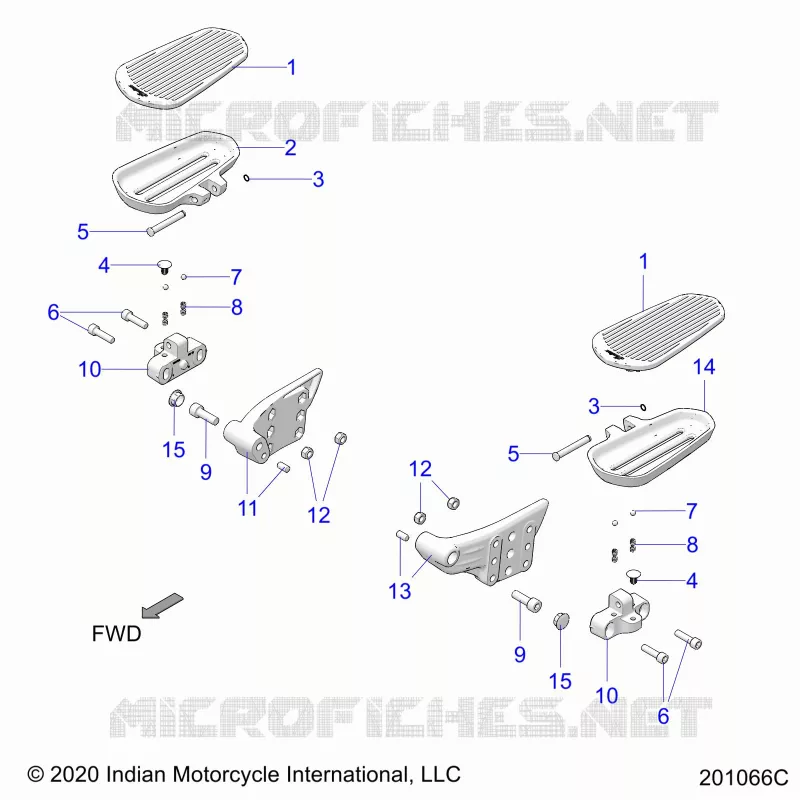 CHASSIS, FLOORBOARD, PASSENGER