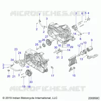 MOTORE, OIL SYSTEM
