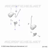 ELETTRICO, TURN SIGNALS, FRONT