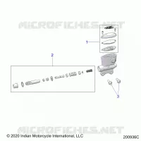 FRENO POSTERIORE, MASTER CYLINDER