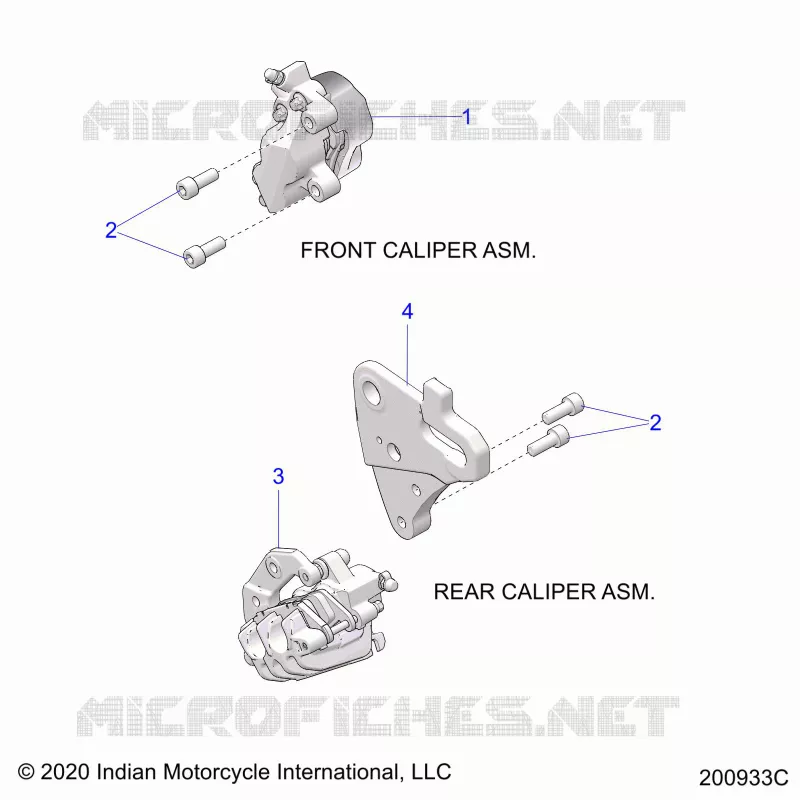 BRAKES, PINZA FRENO ANTERIORE AND REAR