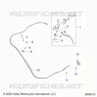 CONTROLS, LEVA FRIZIONE AND CABLE