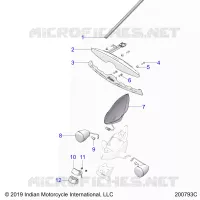 ELETTRICO, REAR TURN SIGNAL, AND TAILLIGHTS
