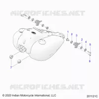 SISTEMA DI ALIMENTAZIONE CARBURANTE, FUEL TANK MOUNTING