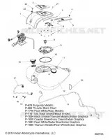 SISTEMA DI ALIMENTAZIONE CARBURANTE, FUEL TANK ASM.