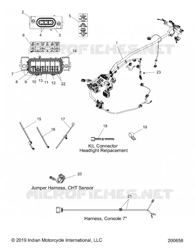 ELETTRICO, WIRE HARNESS