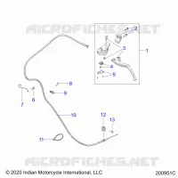 CONTROLS, LEVA FRIZIONE AND CABLE