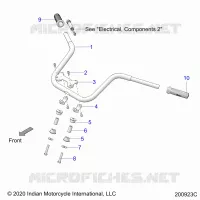 STEERING, MANUBRIO MONTAGGIO AND GRIPS
