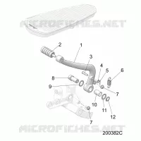 FRENOS, FRENO PEDAL