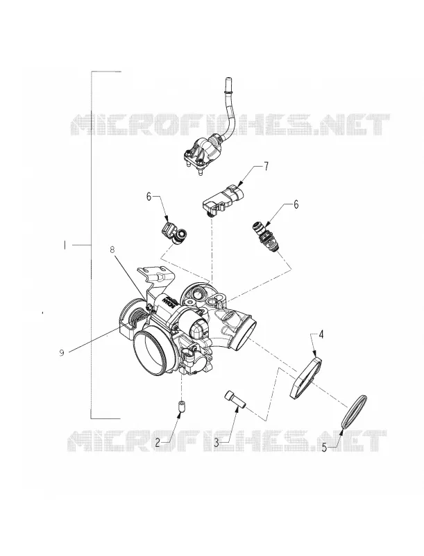 FUEL SYSTEM, FUEL INDUCTION MODULE - N131C/D/V ALL OPTIONS (INDIANFUEL12CC)