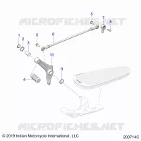 TRASMISSIONE, SHIFT PEDAL AND SHIFT LINKAGE
