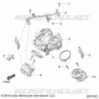 SISTEMA DI ALIMENTAZIONE CARBURANTE, FUEL RAIL/THROTTLE BODY