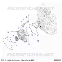 MOTORE, STATOR COVER