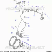 FRENO ANTERIORE ASM.