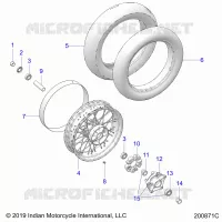 RUOTA POSTERIORE