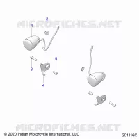 ELETTRICO, TURN SIGNALS, FRONT
