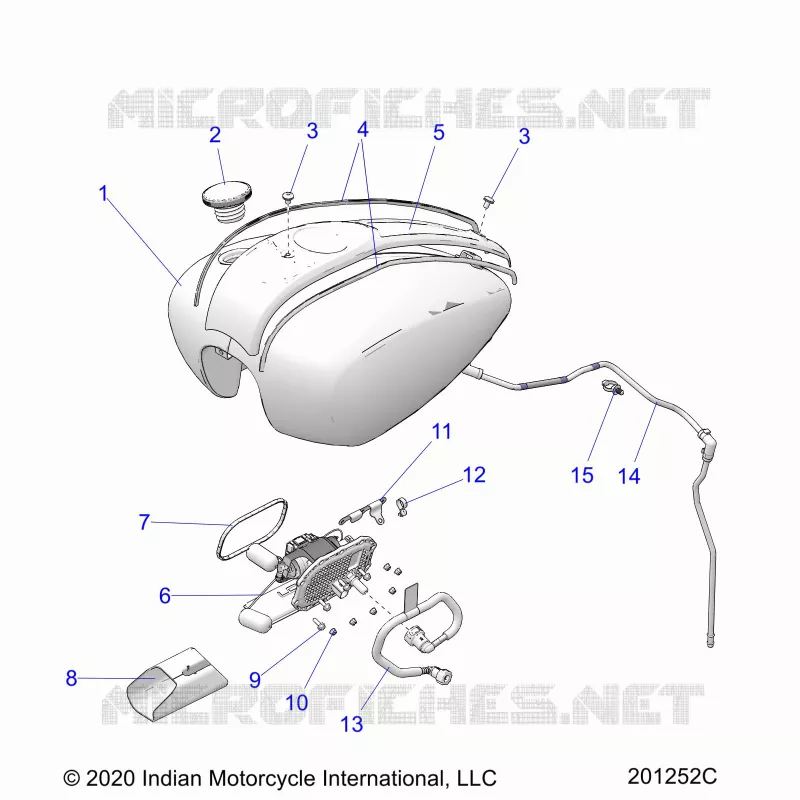 SISTEMA DI ALIMENTAZIONE CARBURANTE, FUEL TANK ASM.