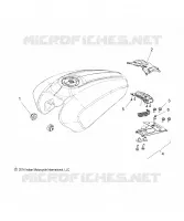 FUEL SYSTEM, FUEL TANK MOUNTING - N15MSA00AA/AB/AC/AE (49INDIANFUELTANK15SCOUT)