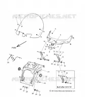 FAIRING ASM, WINDSHIELD MOUNT - N14TCA ALL OPTIONS (49INDIANWINDSHIELD14TOUR)