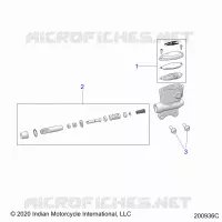 FRENO POSTERIORE, MASTER CYLINDER