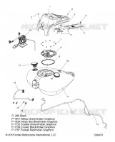 SISTEMA DI ALIMENTAZIONE CARBURANTE, FUEL TANK ASM.