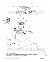 SISTEMA DI ALIMENTAZIONE CARBURANTE, FUEL TANK ASM.