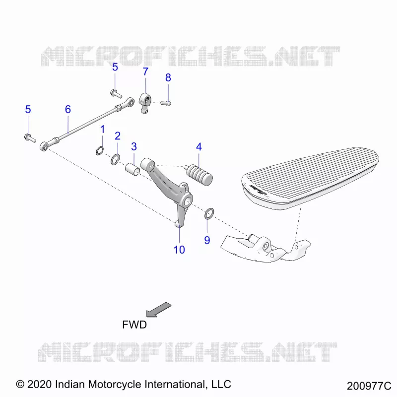 TRASMISSIONE, SHIFT PEDAL AND SHIFT LINKAGE