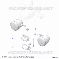 ELETTRICO, TURN SIGNALS, REAR/REAR LIGHTING