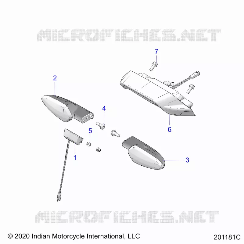 ELETTRICO, REAR LIGHTING
