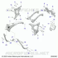 CHASSIS, TELAIO ASM.