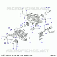 MOTORE, OIL SYSTEM
