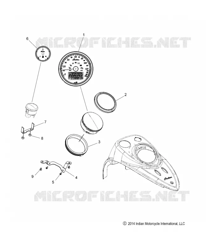 ELETTRICO, INSTRUMENT CLUSTER