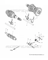 DRIVE TRAIN, FORCHE SHIFT AND DRUM