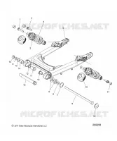 SOSPENSIONE POSTERIORE ASM., SWING ARM AND SHOCKS