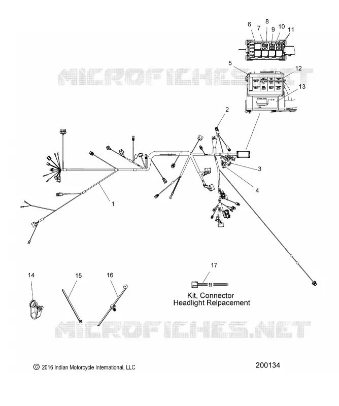 ELETTRICO, WIRE HARNESS