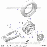 RUOTA POSTERIORE
