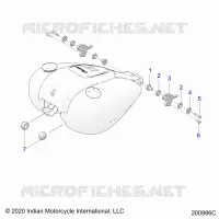 SISTEMA DI ALIMENTAZIONE CARBURANTE, FUEL TANK MOUNTING