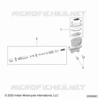 FRENO POSTERIORE, MASTER CYLINDER