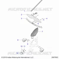 ELETTRICO, REAR TURN SIGNAL, AND TAILLIGHTS