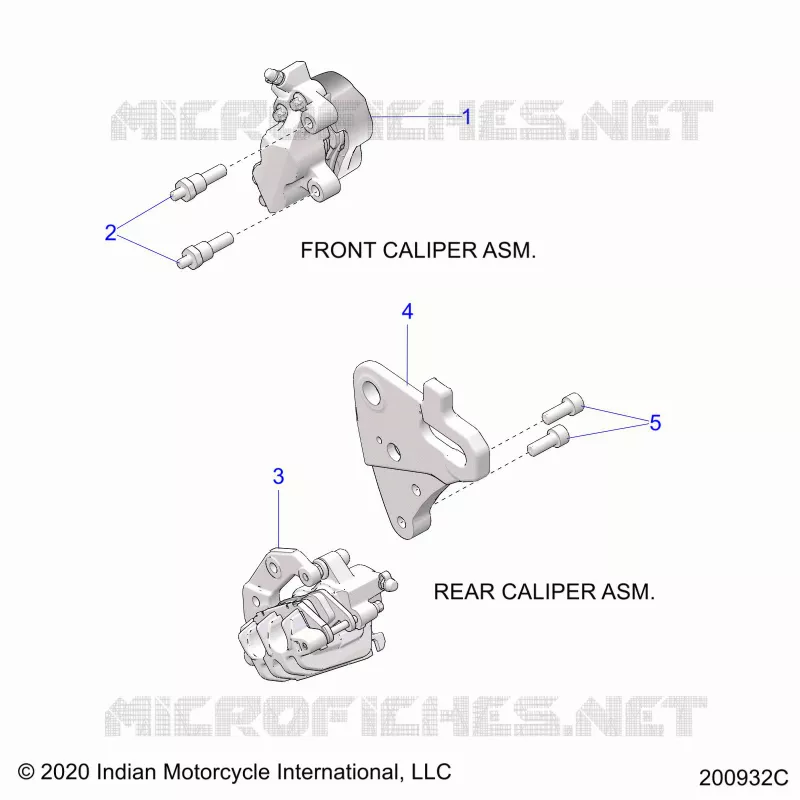 BRAKES, PINZA FRENO ANTERIORE AND REAR