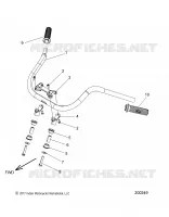 STEERING, MANUBRIO MONTAGGIO AND GRIPS